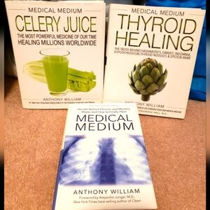 Set of 3 Medical Medium Books by Anthony William